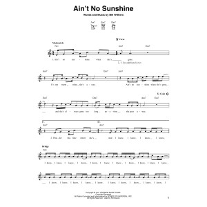 Ain't No Sunshine