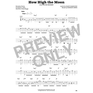 How High The Moon (arr. Fred Sokolow)