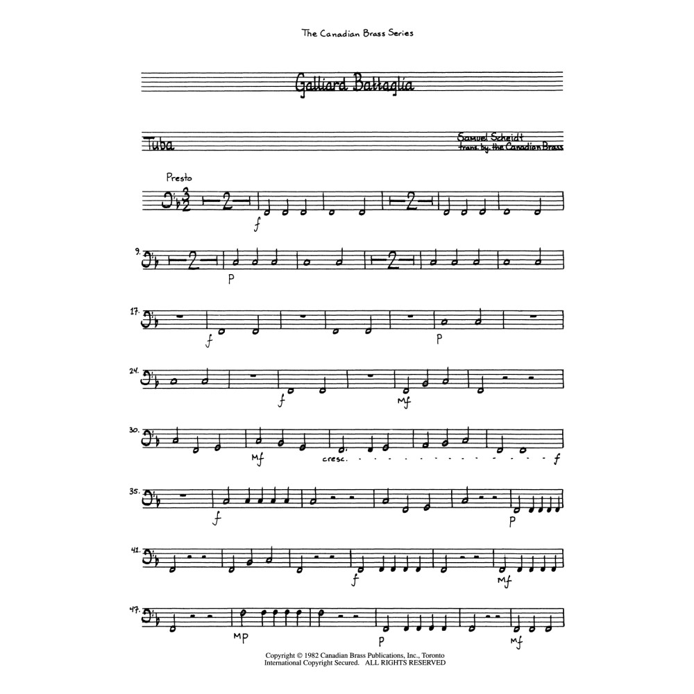 Galliard Battaglia - Tuba