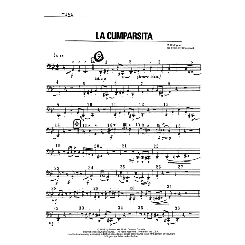 La Cumparsita - Tuba