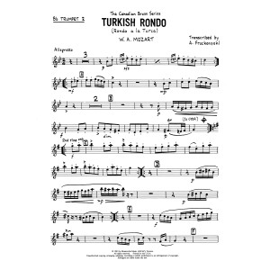 Turkish Rondo - Bb Trumpet 2