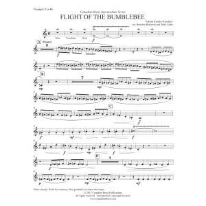 Flight Of The Bumblebee (Intermediate) - Bb Trumpet 2