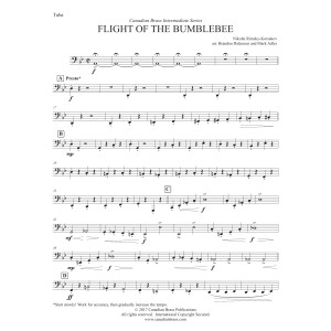 Flight Of The Bumblebee (Intermediate) - Tuba