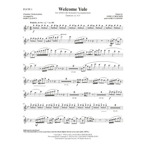 Welcome Yule (New Edition) - Flute 1