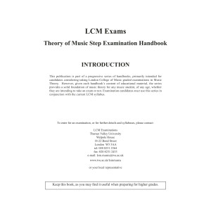 LCME Theory Handbook Preliminary