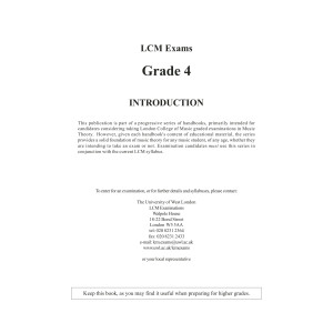 LCME Theory Handbook Grade 4