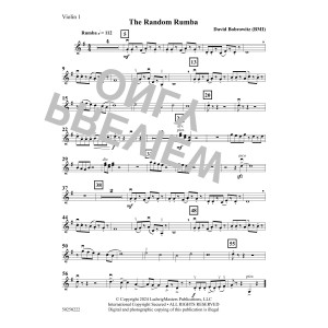 The Random Rumba - Violin 1