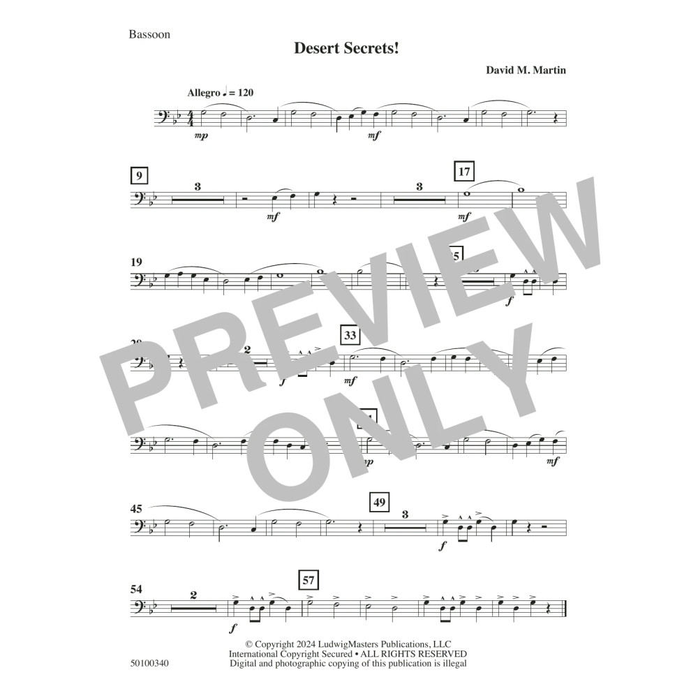 Desert Secrets! - Bassoon