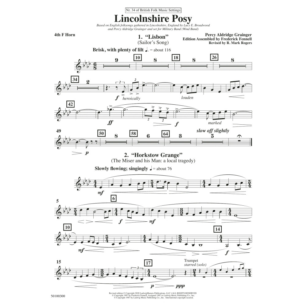 Lincolnshire Posy - 2020 Edition - Horn 4