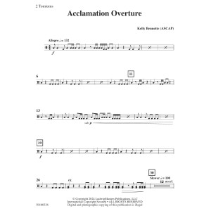 Acclamation Overture - Tom Toms