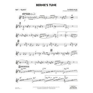 Bernie's Tune (arr. Ronnie Cuber) - Part 1 - Trumpet