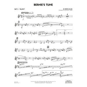 Bernie's Tune (arr. Ronnie Cuber) - Part 2 - Trumpet