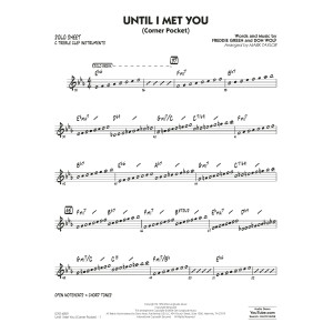 Until I Met You (Corner Pocket) (arr. Mark Taylor) - C Solo Sheet