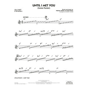 Until I Met You (Corner Pocket) (arr. Mark Taylor) - Bb Solo Sheet