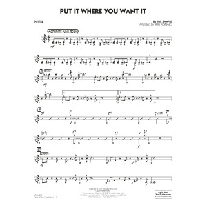 Put It Where You Want It (arr. Mike Tomaro) - Guitar