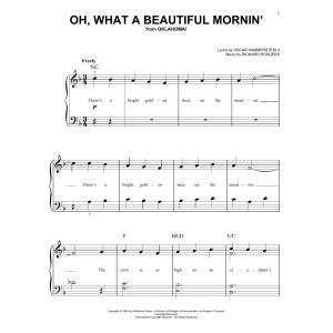 Oh, What A Beautiful Mornin' (from Oklahoma!)