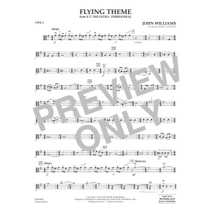 Flying Theme (from E.T.) (arr. Robert Longfield) - Viola