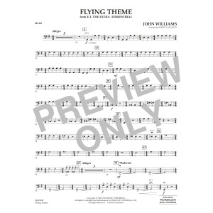 Flying Theme (from E.T.) (arr. Robert Longfield) - Bass