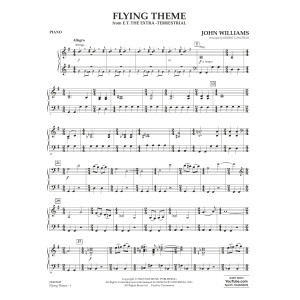 Flying Theme (from E.T.) (arr. Robert Longfield) - Piano