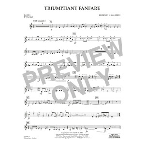 Triumphant Fanfare - Pt.3 - Bb Clarinet