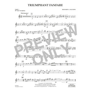 Triumphant Fanfare - Pt.3 - Bb Tenor Saxophone