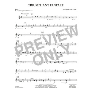 Triumphant Fanfare - Pt.4 - Bb Tenor Sax/Bar. T.C.