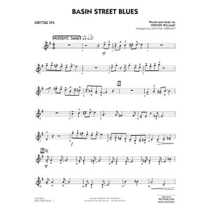 Basin Street Blues (arr. Michael Sweeney) - Baritone Sax