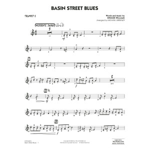 Basin Street Blues (arr. Michael Sweeney) - Trumpet 2