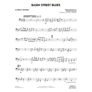 Basin Street Blues (arr. Michael Sweeney) - Alternate Trombone