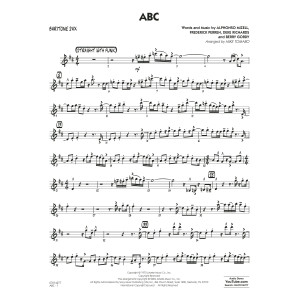 ABC (arr. Mike Tomaro) - Baritone Sax