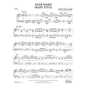 Star Wars (Main Title) (arr. Robert Longfield) - Piano