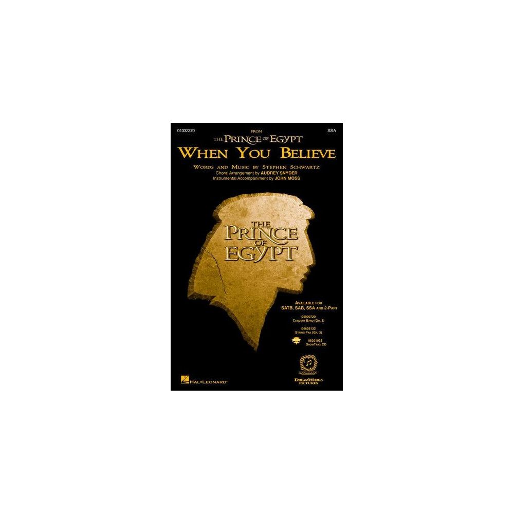 When You Believe (from The Prince Of Egypt) (arr. Audrey Snyder)