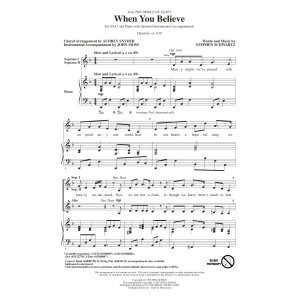 When You Believe (from The Prince Of Egypt) (arr. Audrey Snyder)