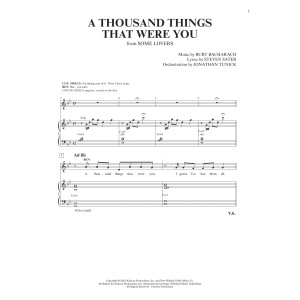 A Thousand Things That Were You (from Some Lovers)