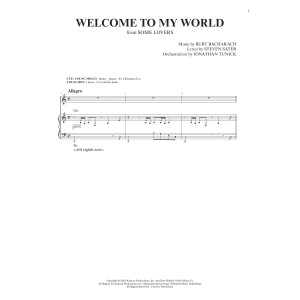 Welcome To My World (from Some Lovers)