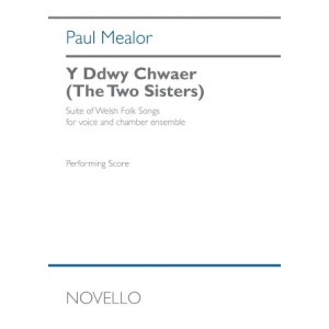 Y Ddwy Chwaer (The Two Sisters) (full score) - Full Score