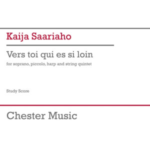 Vers toi qui es si loin (soprano version) - Study Score