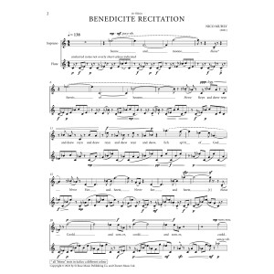 Benedicite Recitation