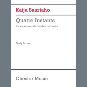 Quatre Instants (chamber version) - Full Score