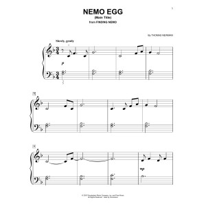 Nemo Egg (Main Title) (from Finding Nemo)