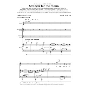 Stronger For The Storm (Vocal score)