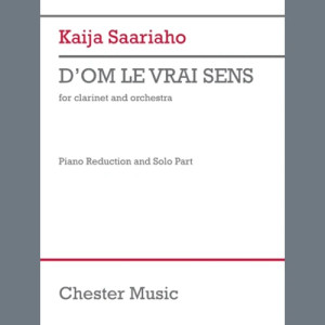 D'OM LE VRAI SENS (piano reduction)