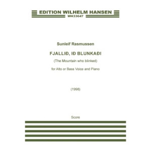 Fjallið, ið blunkaði (The Mountain Who Blinked) (for Alto or Bass)