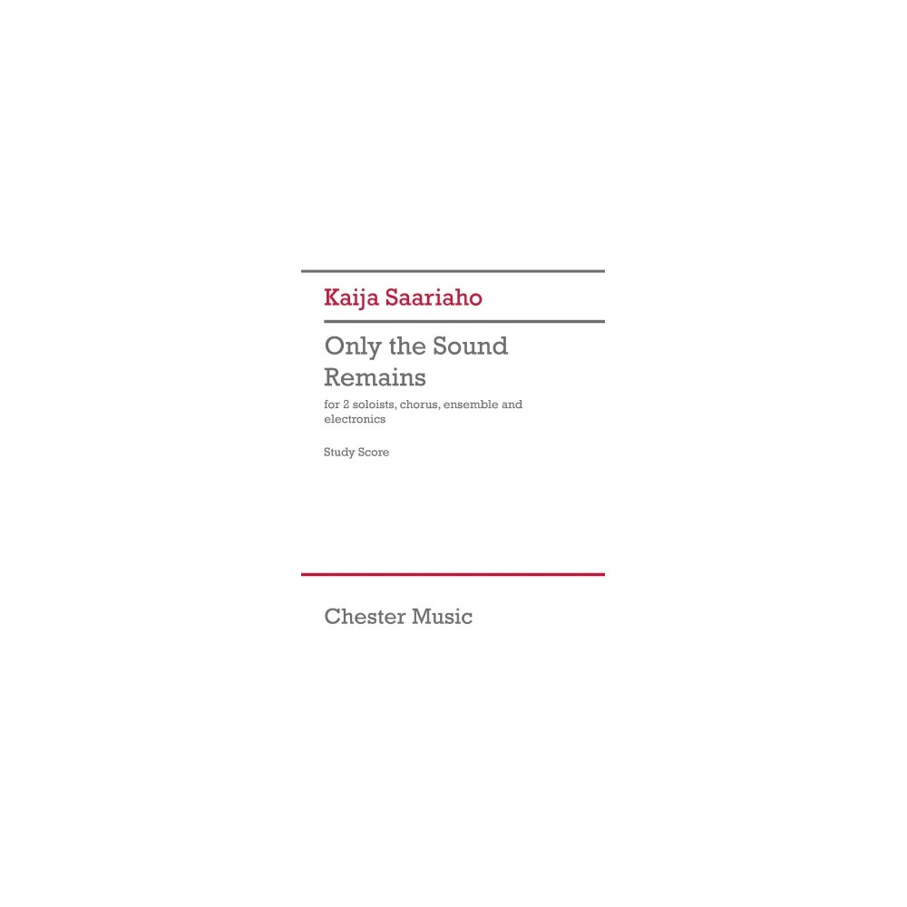 Only The Sound Remains - Study Score