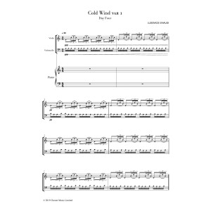 Cold Wind Var. 1 (Day 4) - Piano Score