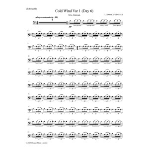 Cold Wind Var. 1 (Day 6) - Cello