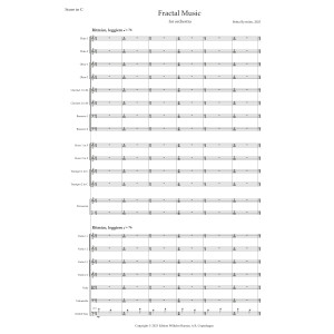 Fractal Music - Full Score