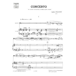 Concerto for Bassoon, transcription for Bass Clarinet