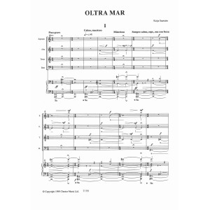 Oltra Mar - Vocal Score