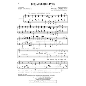 Because He Lives (arr. Joseph M. Martin)